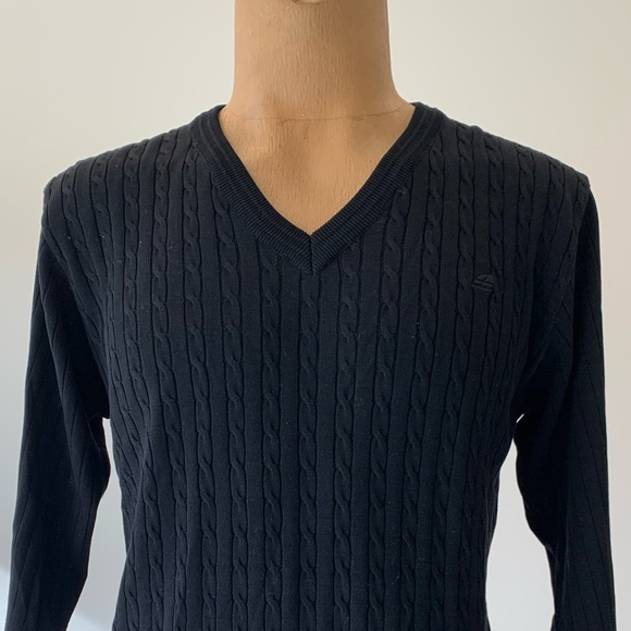 Black Sweater made in Italy by Green Coast NWOT - Picture 5 of 15